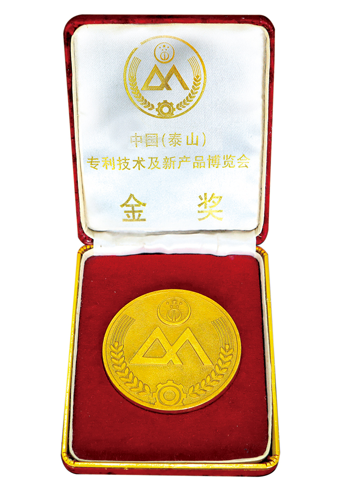 China (Taishan) Patent Technology and New Products Expo-Gold Award
